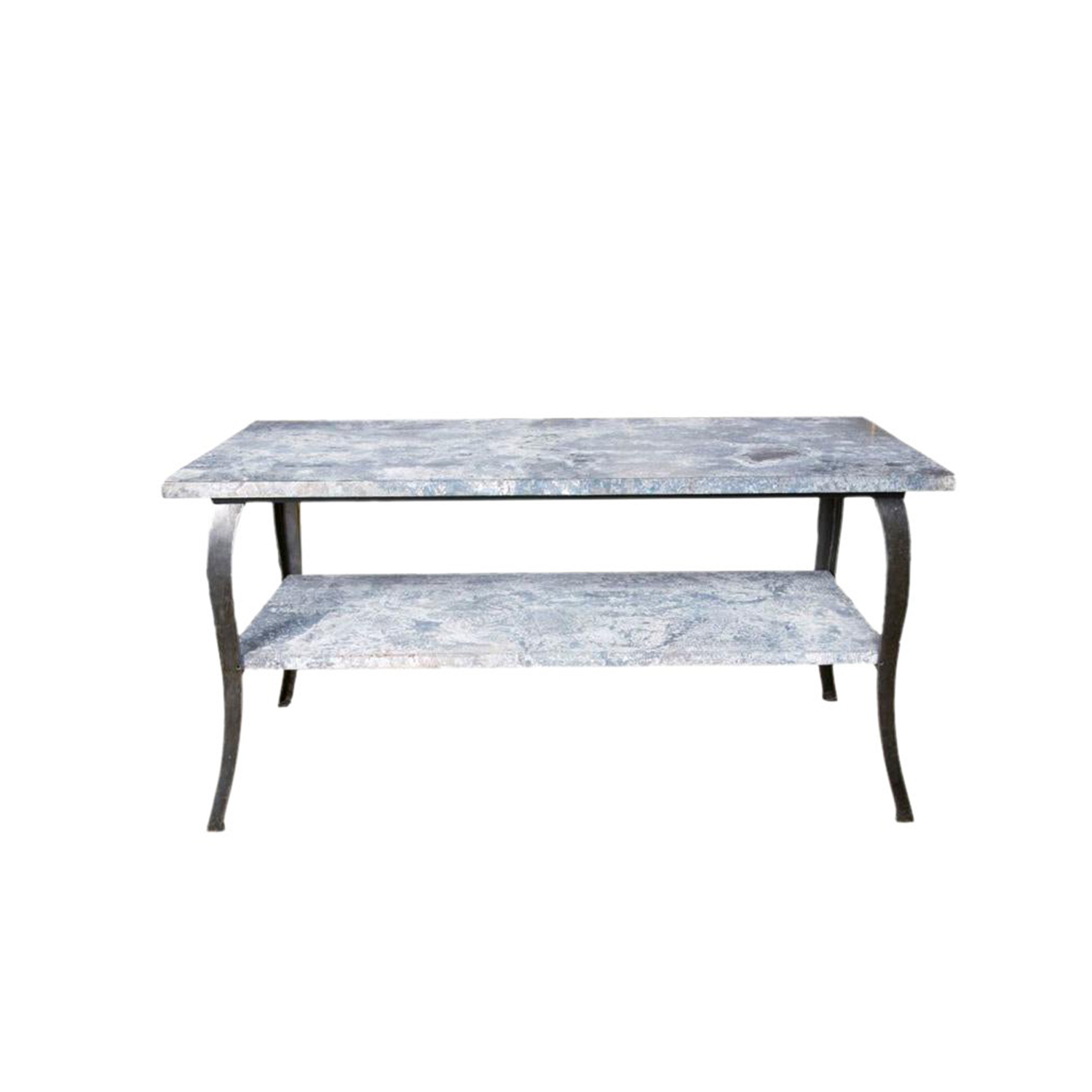 Wick Design Two Tier Industrial Zinc Table Wick Design