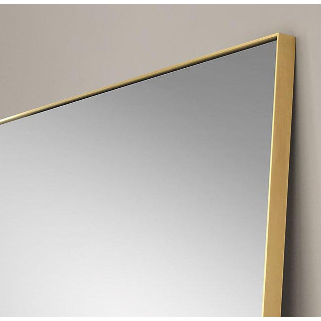 Wick Design Metal Floating Leaner Mirror Wick Design