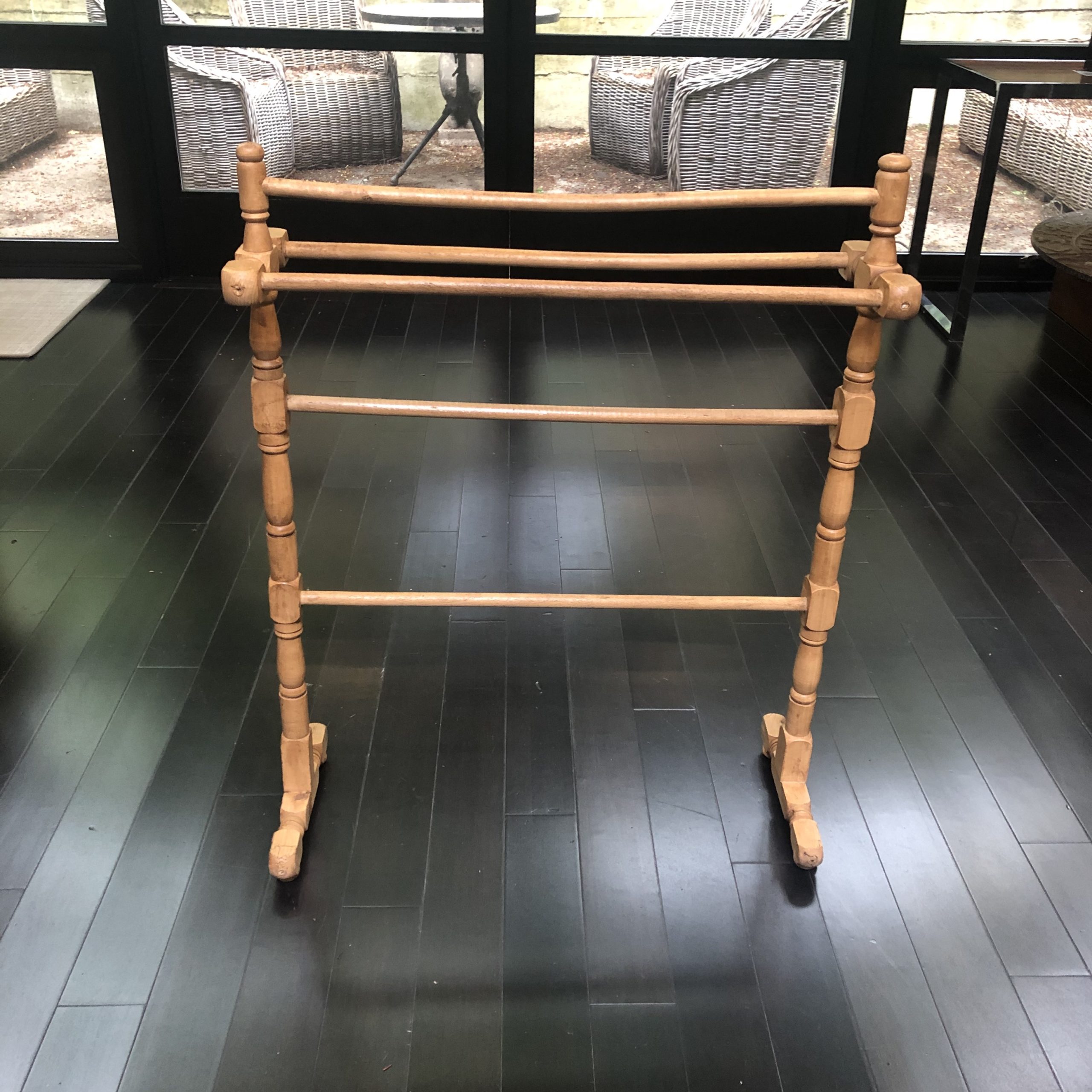 Wick Design Antique Towel Rack Wick Design