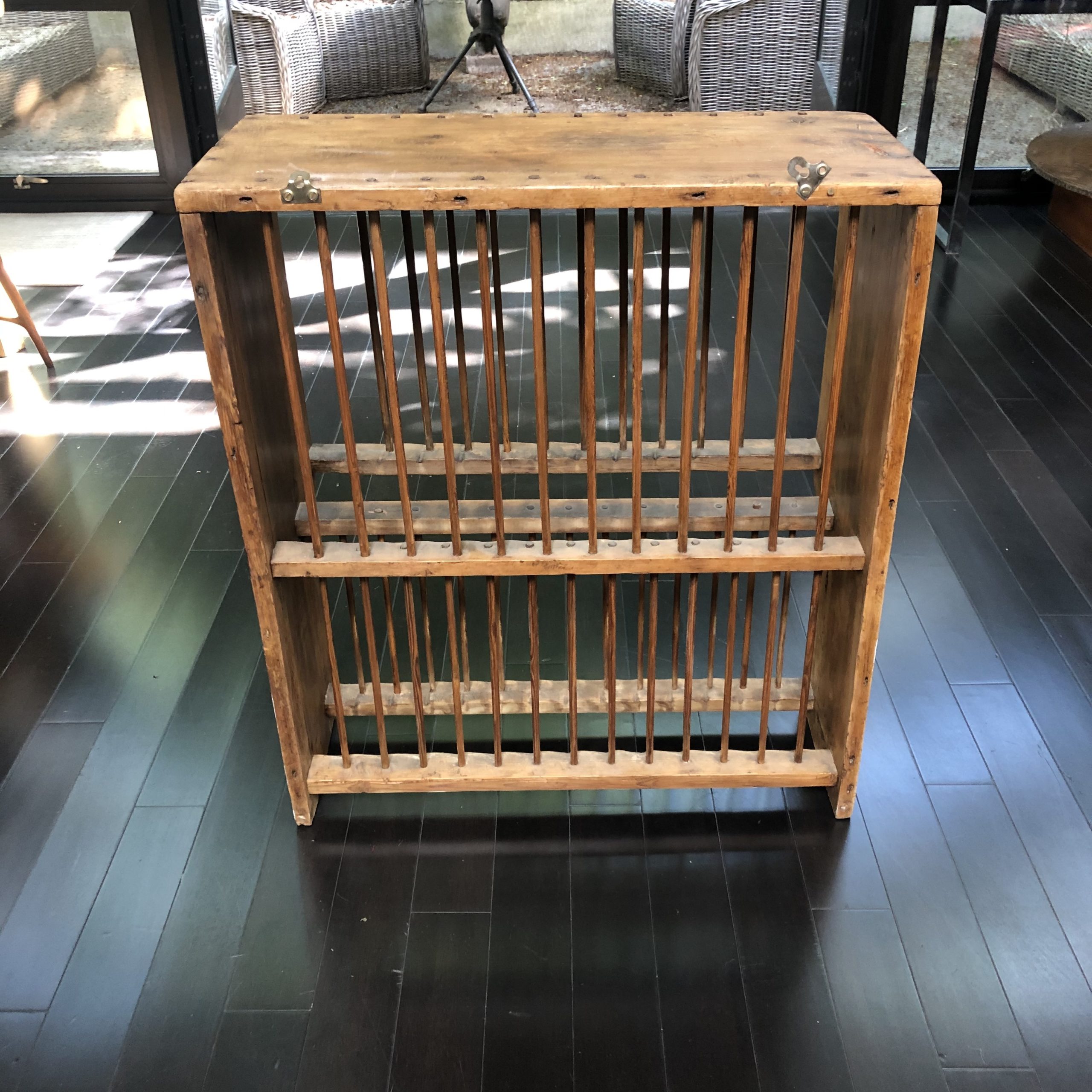 Wick Design Antique Plate Rack Wick Design