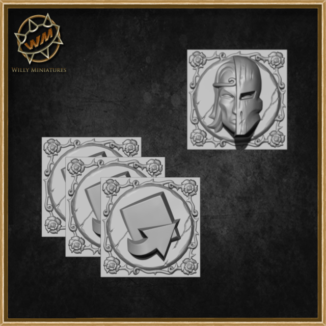 WOOD ELVES TOKENS Willy Miniatures