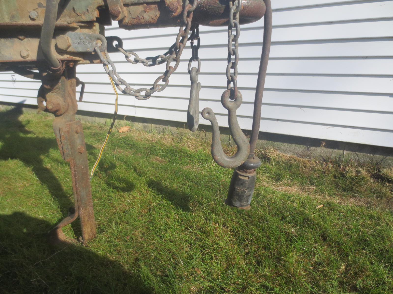 M416A1 1/4 ton military trailer w/surge brakes