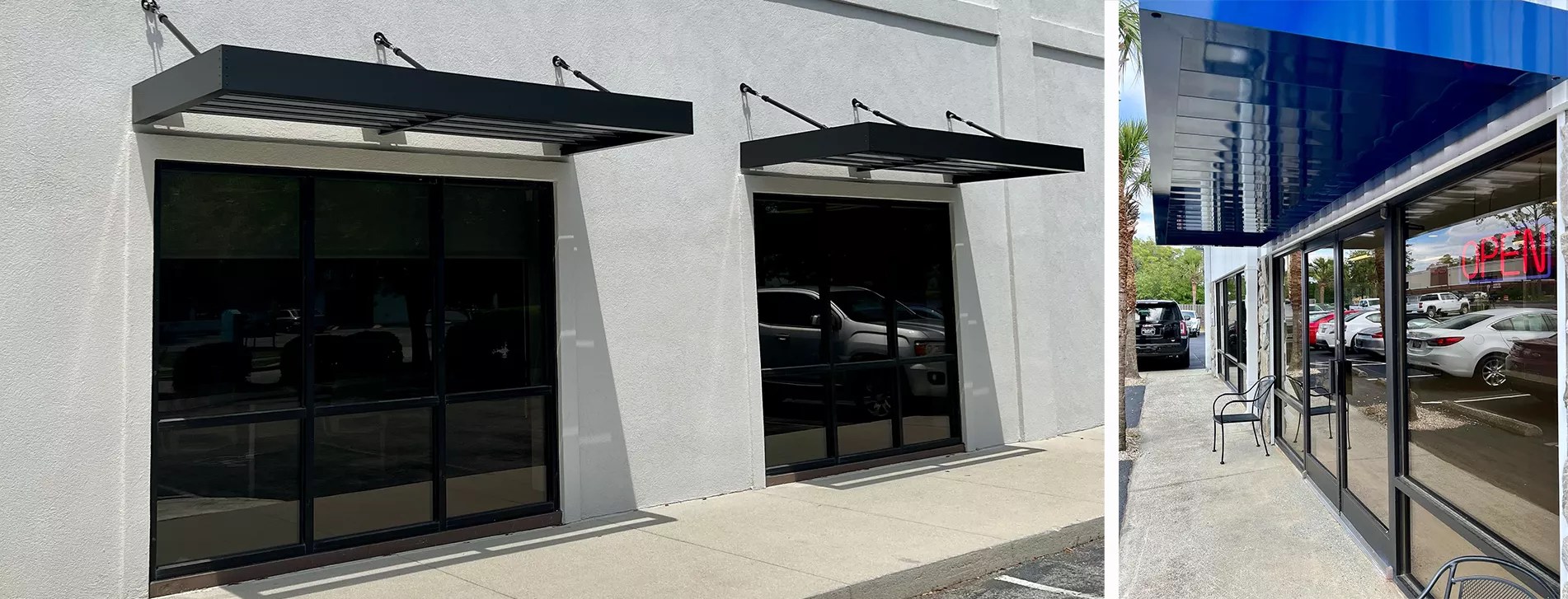 Modern Architectural Metal Canopies Wilmington Awning