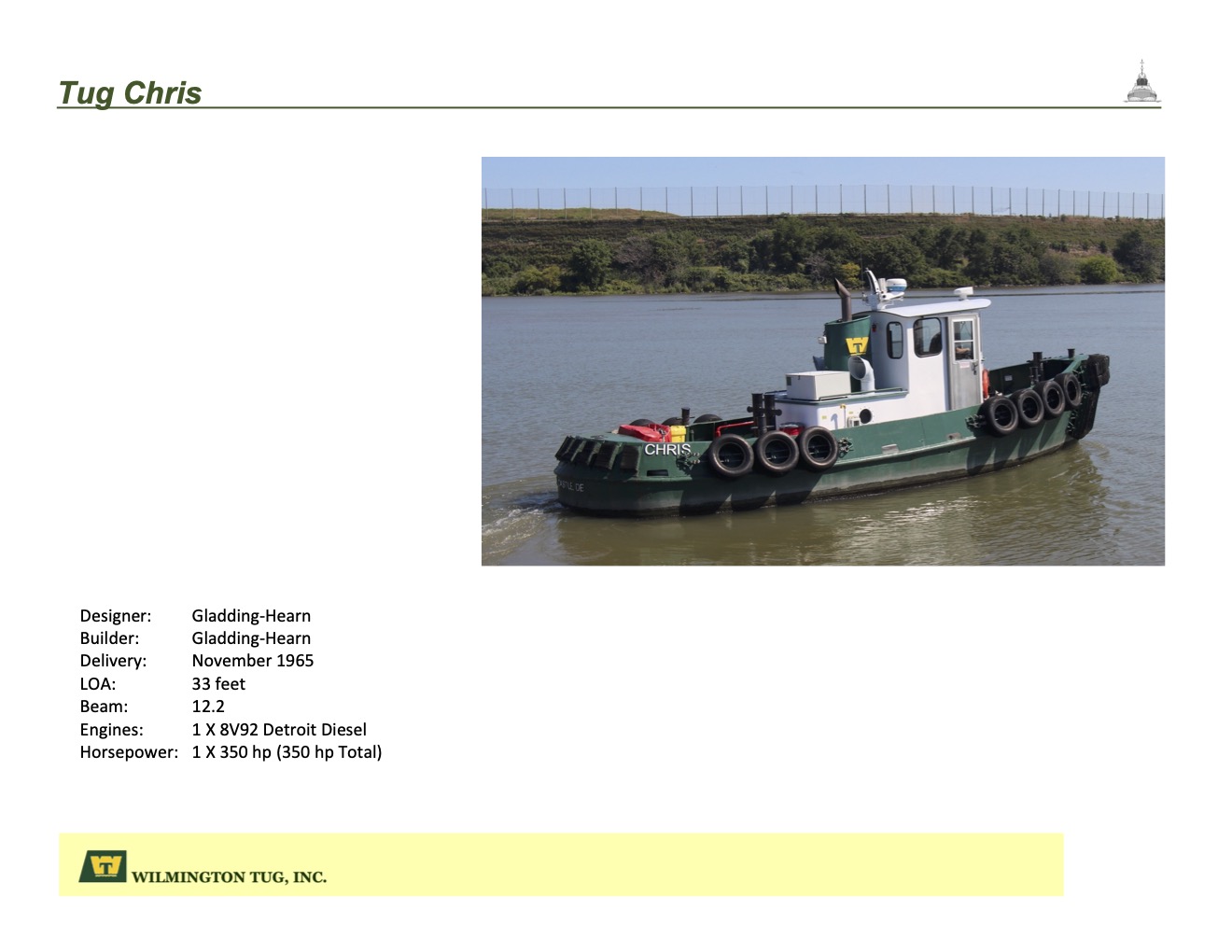 Fleet Wilmington Tug, Inc.