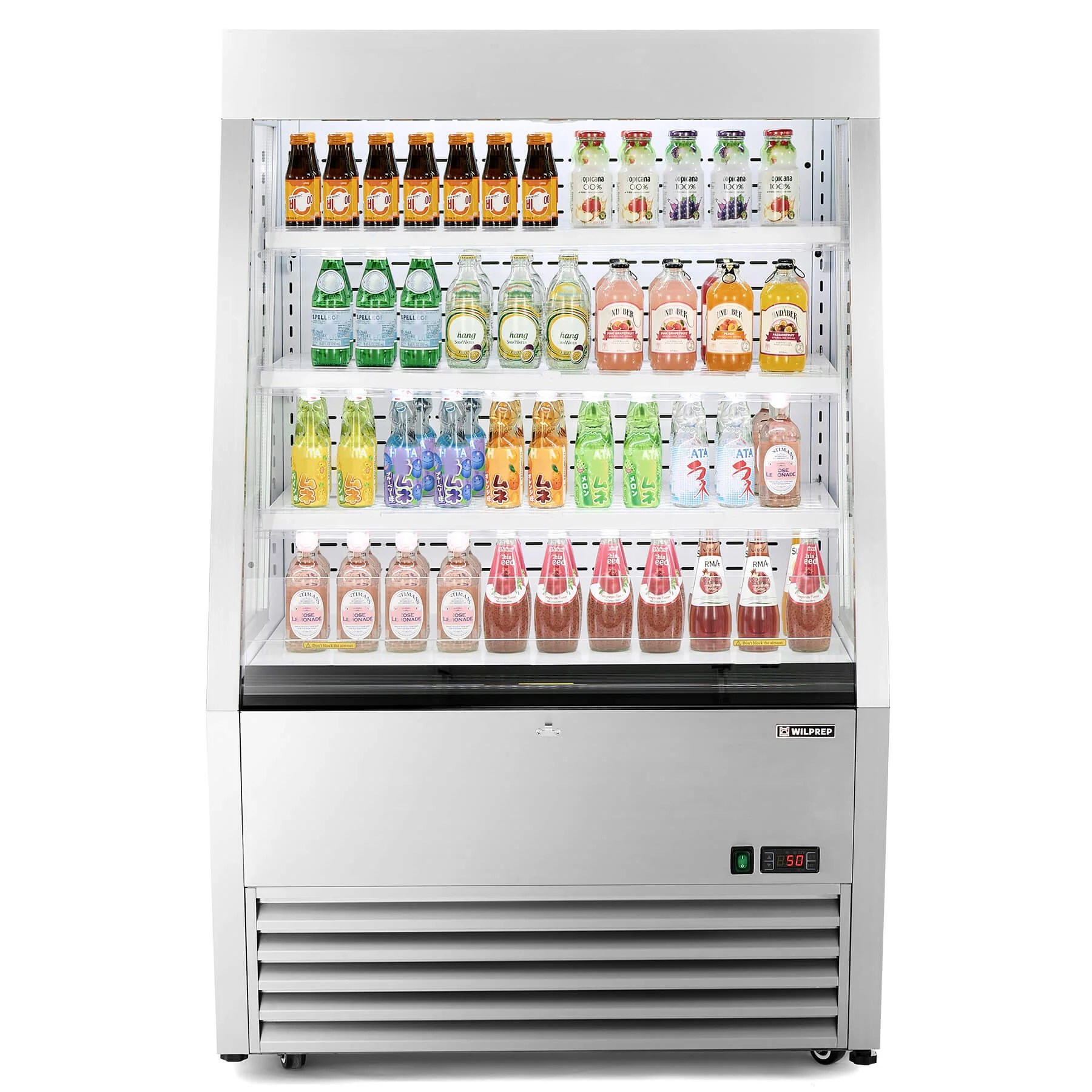 36inch Vertical Open Air Refrigerator for Sale