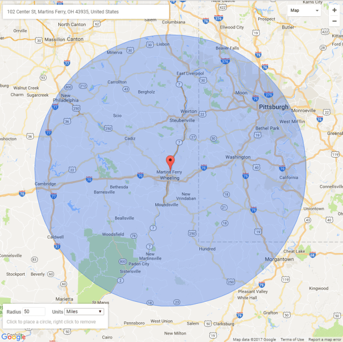 How far is 600 miles from my location