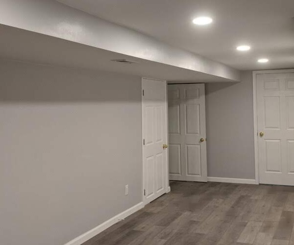 Silvis Remodeled Basement Wilson Construction