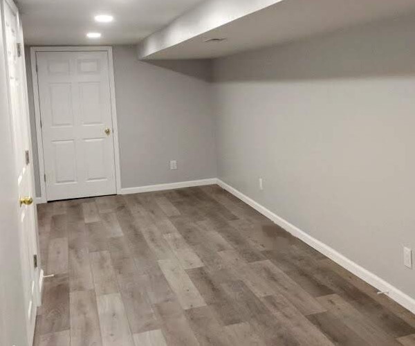 Silvis Remodeled Basement Wilson Construction