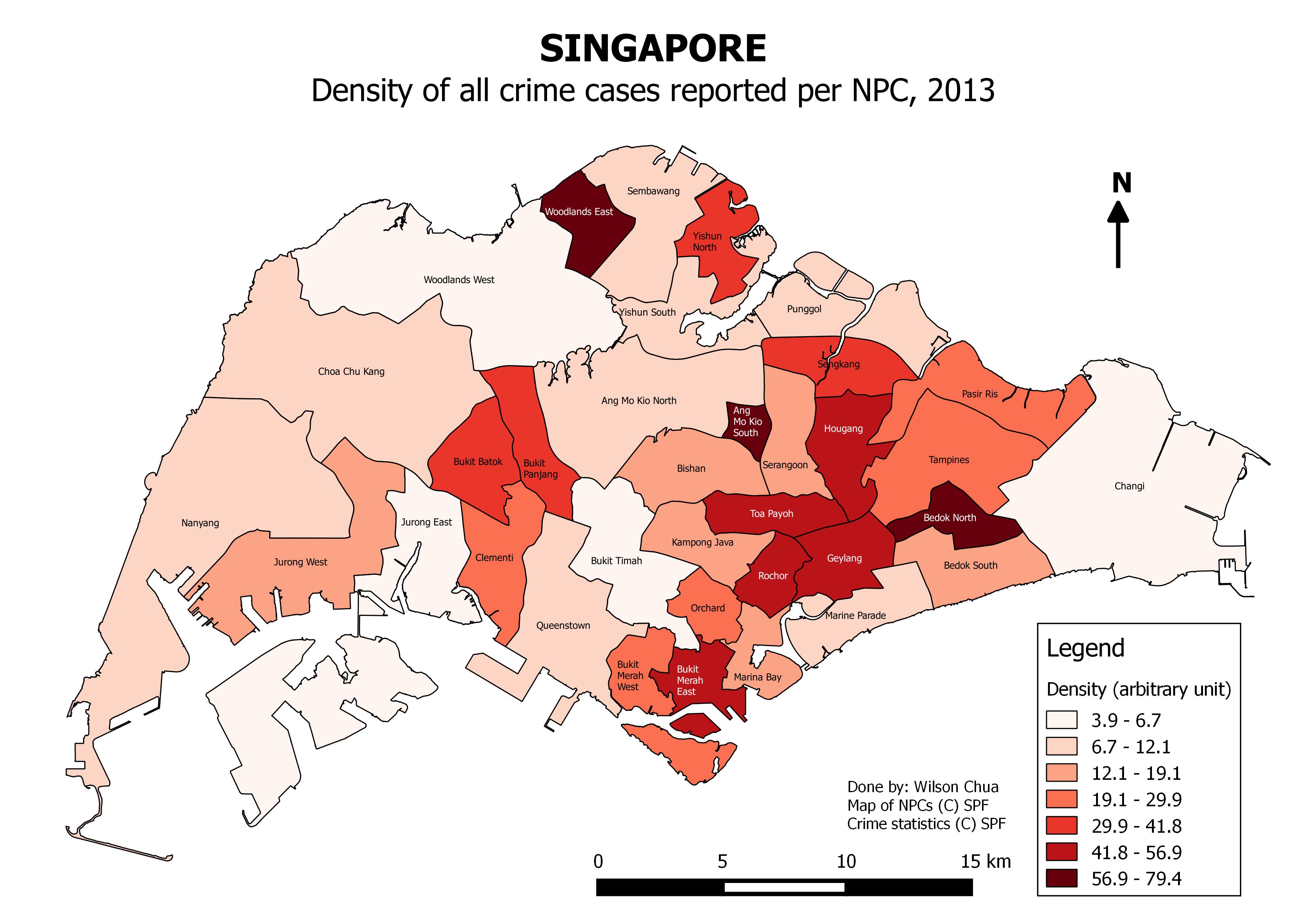 Singapore Population Density Map Quick Reminder — it’s 2022. Time to Grow Up and Stop Vilifying Yishun