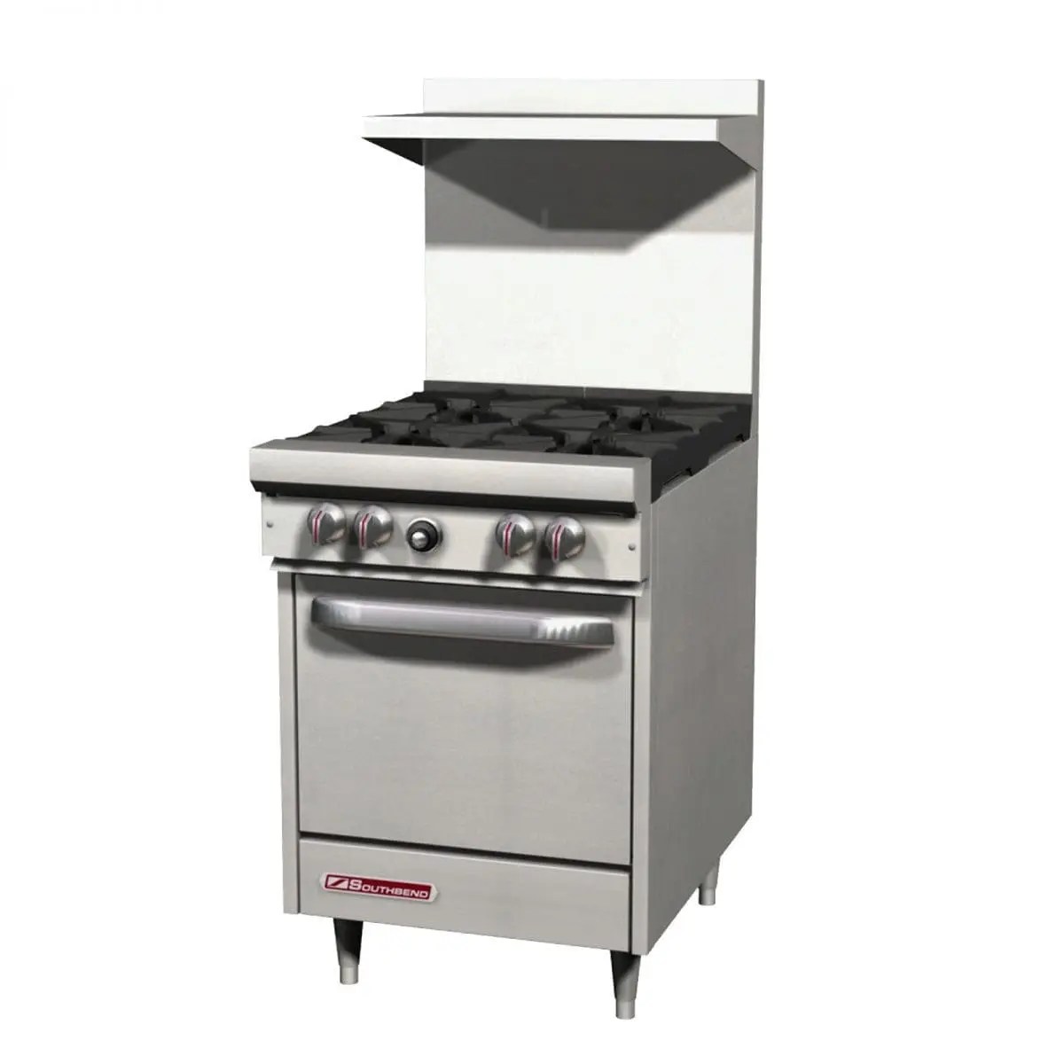 Southbend S24E 24″ Gas Range with (4) Burners Space Saver Oven Wilson