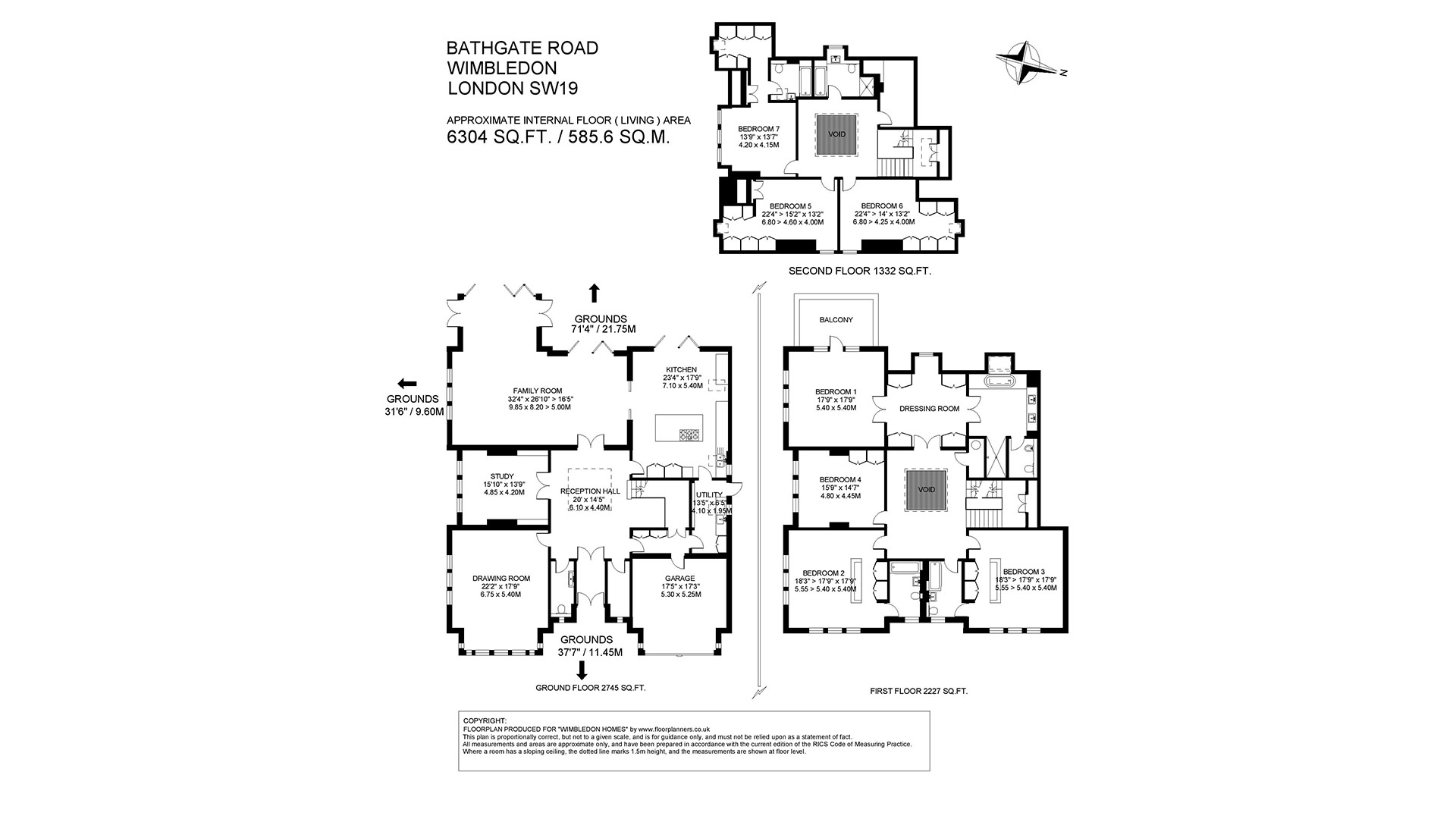 Bathgate Road £6,750,000 SOLD Wimbledon Homes
