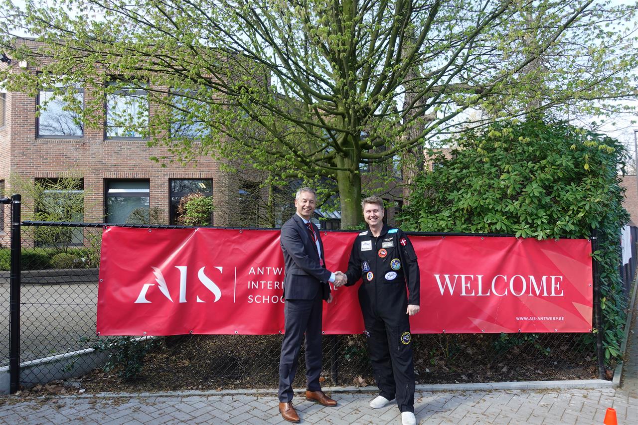 WimmerSpace presentation at Antwerp International School, Belgium