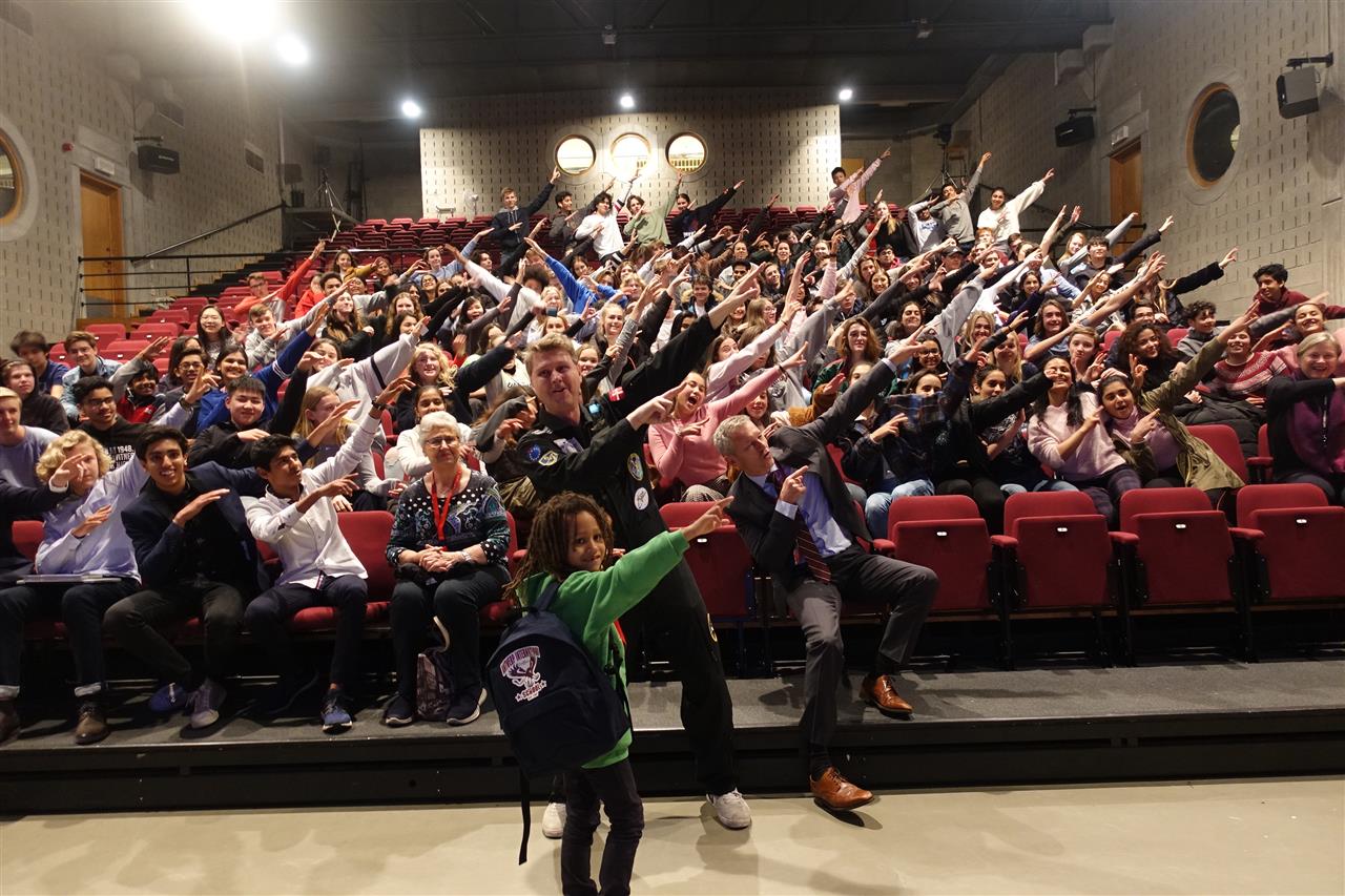 WimmerSpace presentation at Antwerp International School, Belgium