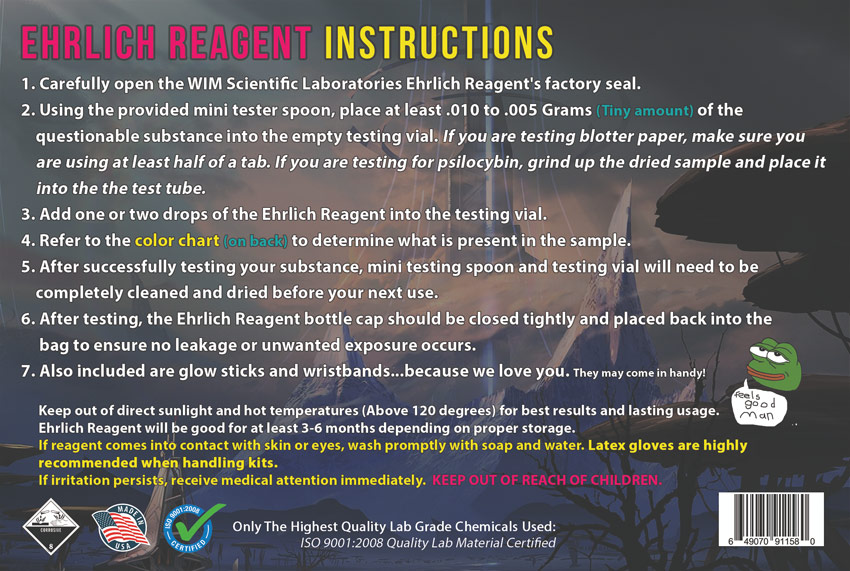 Ehrlich Reagent WIM Scientific Laboratories