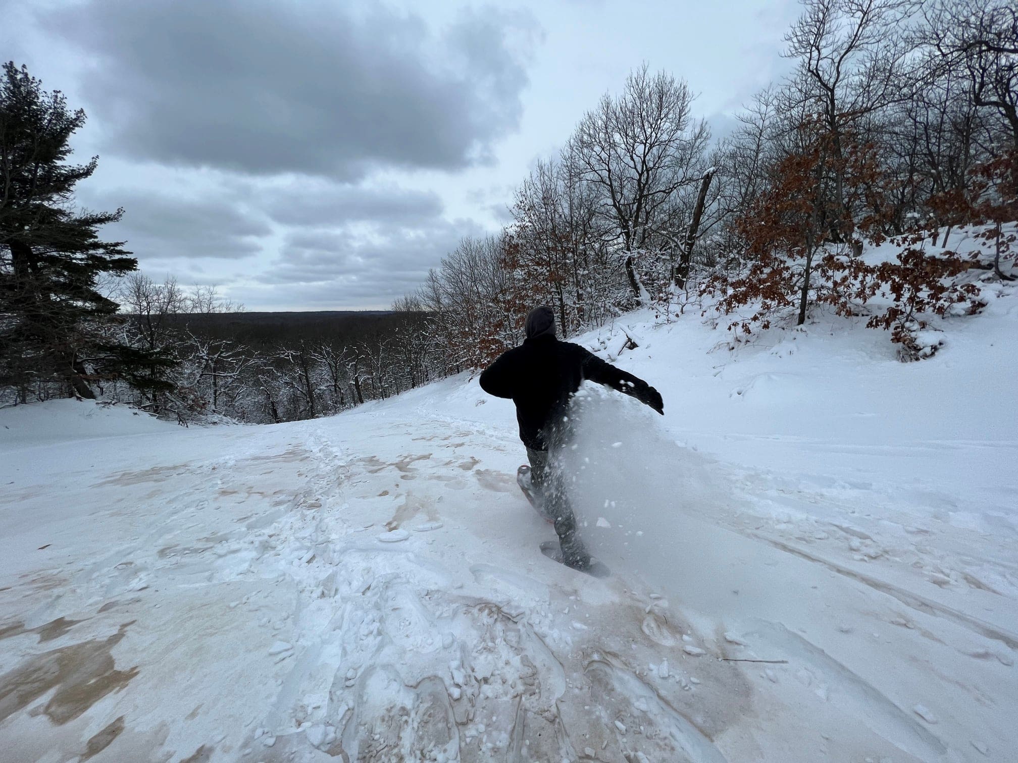 Indiana Dunes State Park offering snowshoe rentals, Naturalist