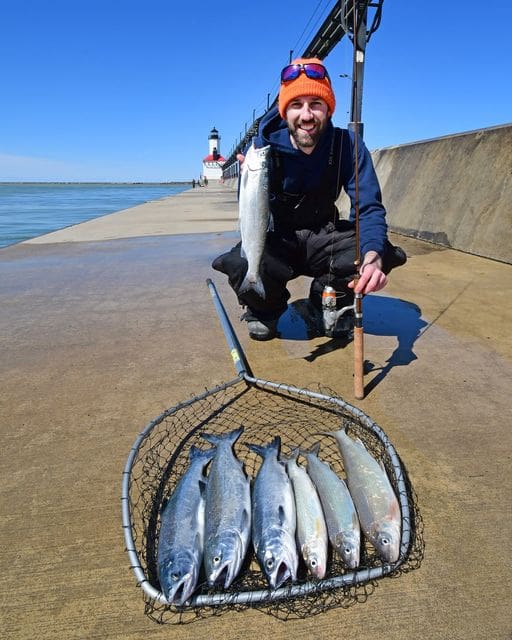 DNR shares guide on fishing for coho salmon