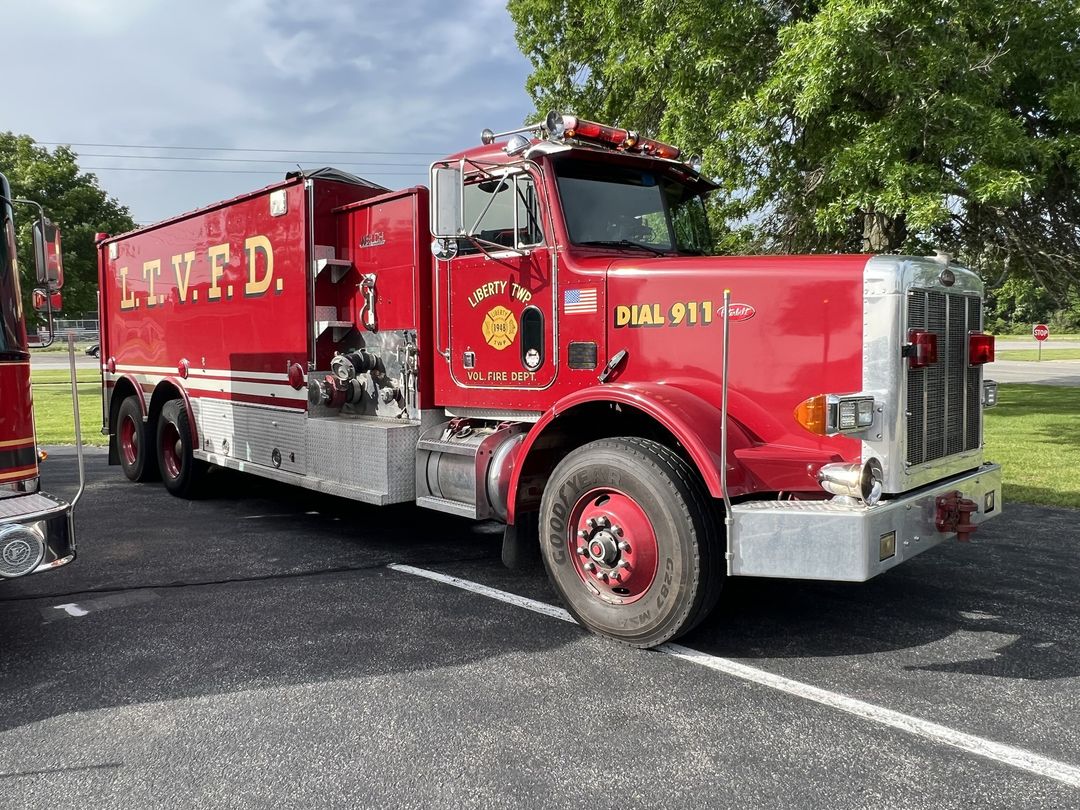 Area fire department supply local hospital with water