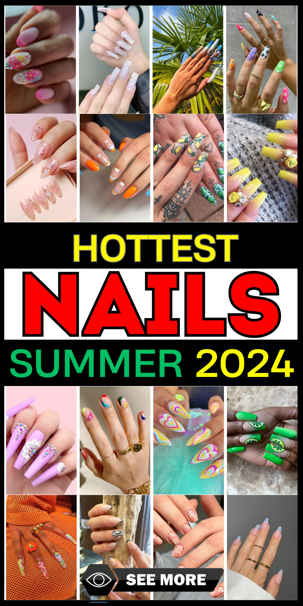21 Hottest Summer Nails 2024 Vibrant Designs Diy Tips For Trendy