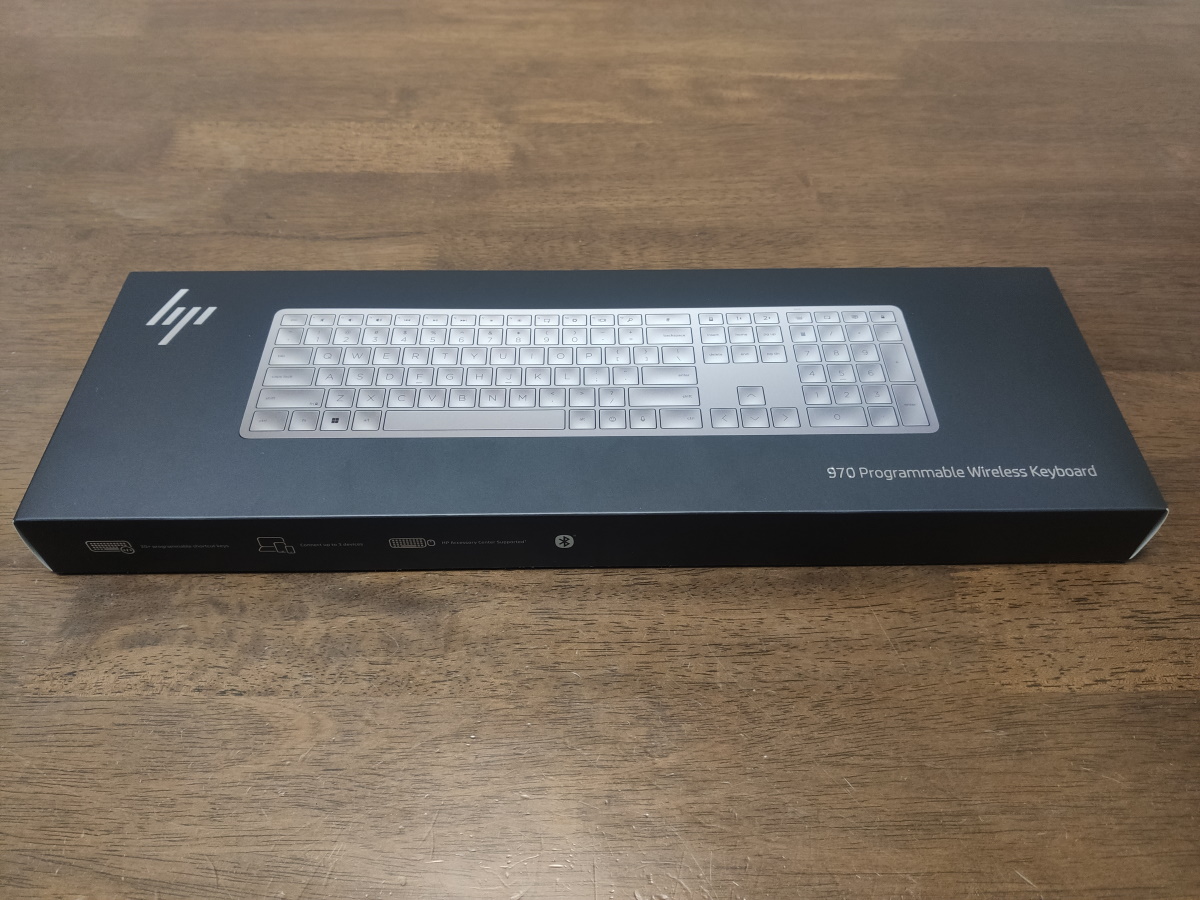 HP 970 Programmable ワイヤレス キーボード（日本語配列）の実機レビュー －「道具」としての実用性