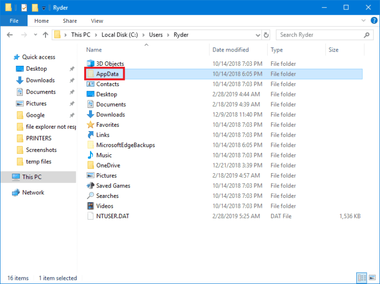 How to Access Temporary Files in Windows 10 (with Guide Images)