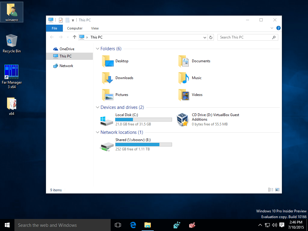 How to hide and remove Quick Access icon from File Explorer in Windows 10