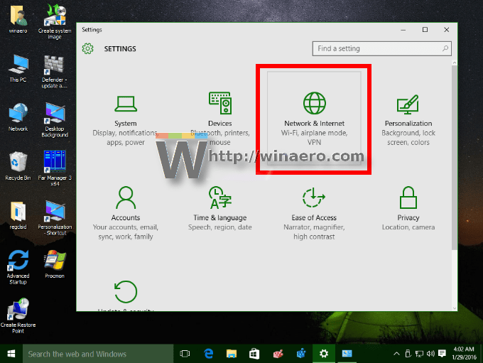 Enable random MAC address in Windows 10 for WiFi adapter