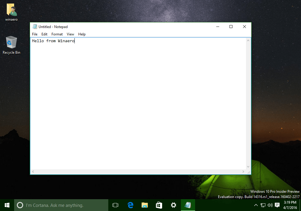 How to make a window visible on all Virtual Desktops in Windows 10