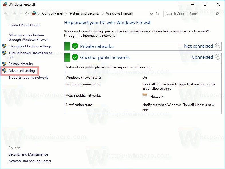 How to Backup and Restore Firewall Rules in Windows 10