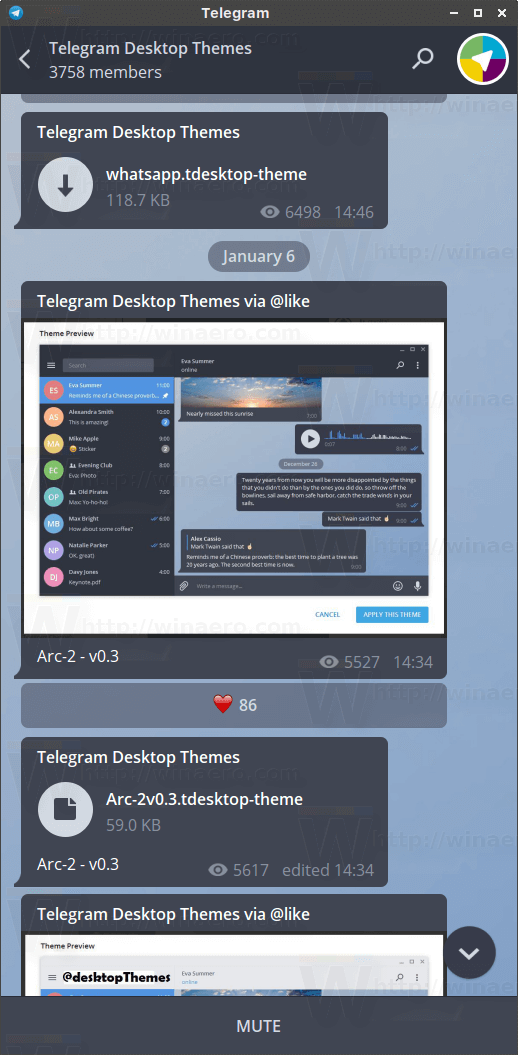 How to Install Themes in Telegram Desktop