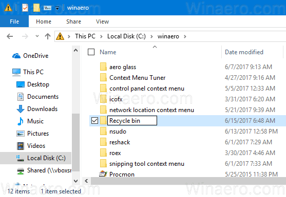 How to Pin Recycle Bin to Taskbar in Windows 10