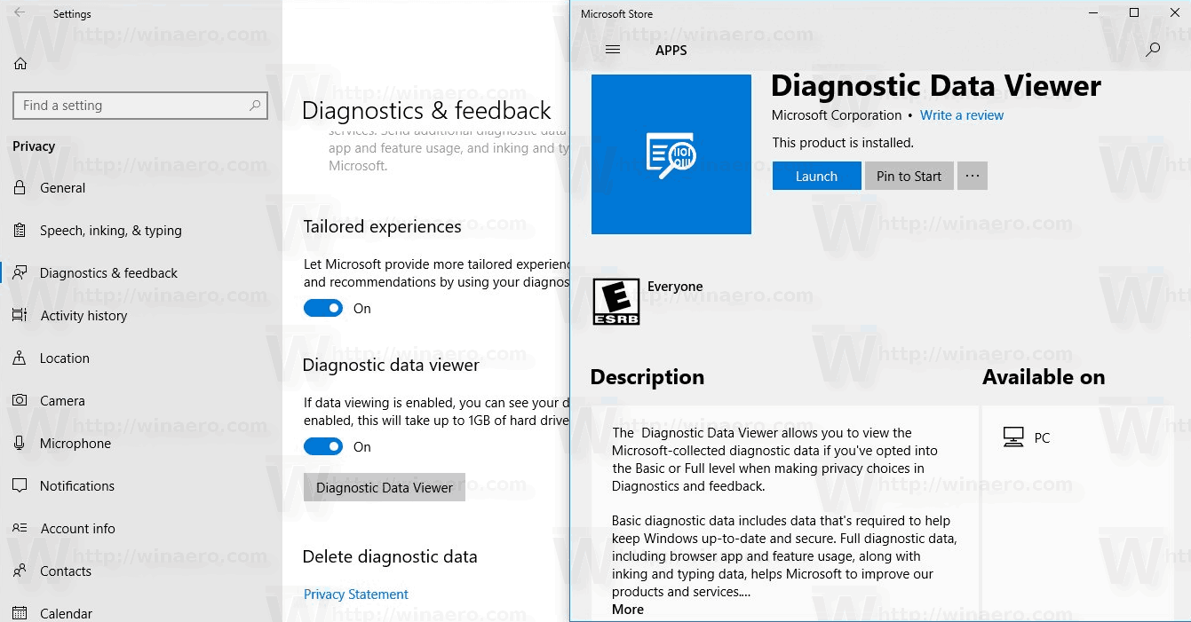 How to Enable Diagnostic Data Viewer in Windows 10