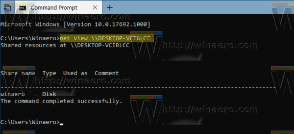 How to View Network Shares in Windows 10