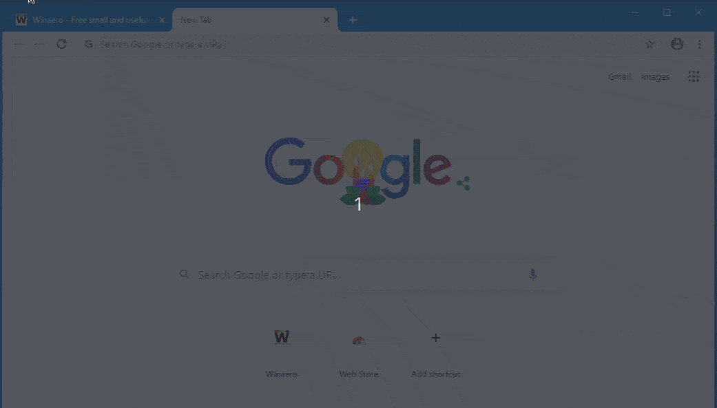Enable Real Search Box on New Tab Page in Google Chrome