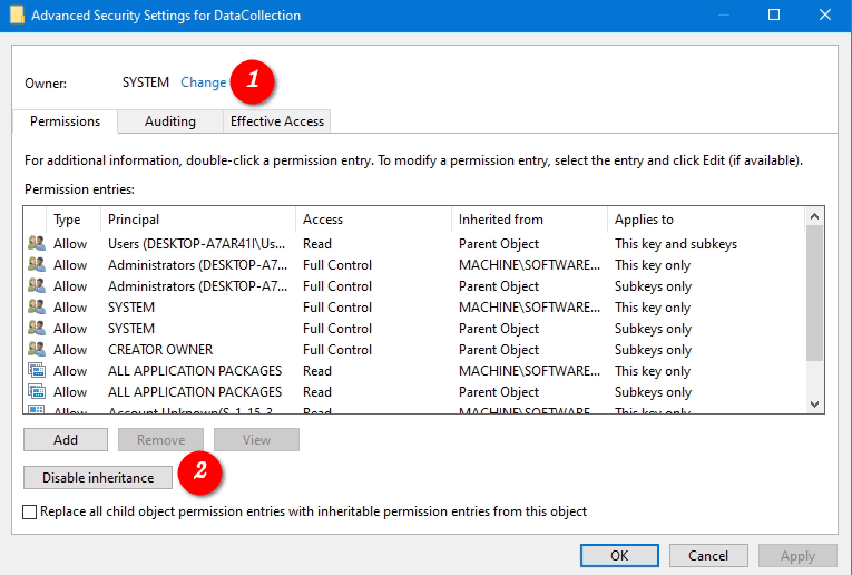 powershell Disable Exclusive Mode for all audio devices in.