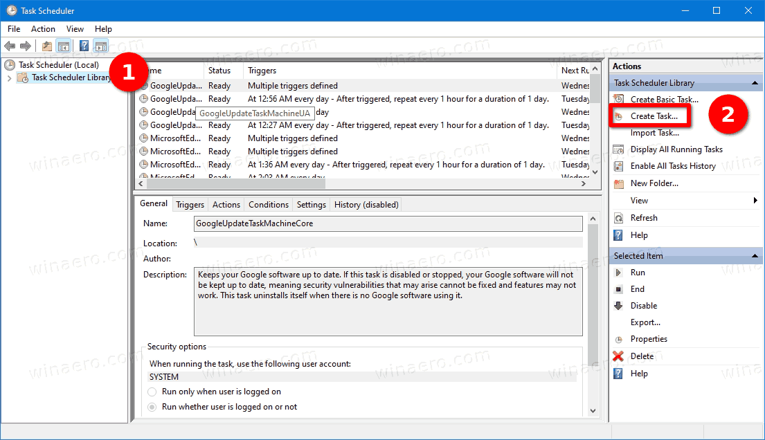 Run App or Script at Logon with Task Scheduler in Windows 10