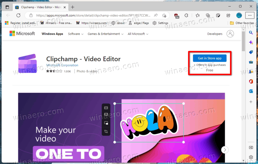 How to remove Edit With Clipchamp from context menu in File Explorer