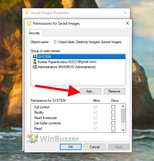 How to Take Ownership of Folders or Files and Change Permissions in