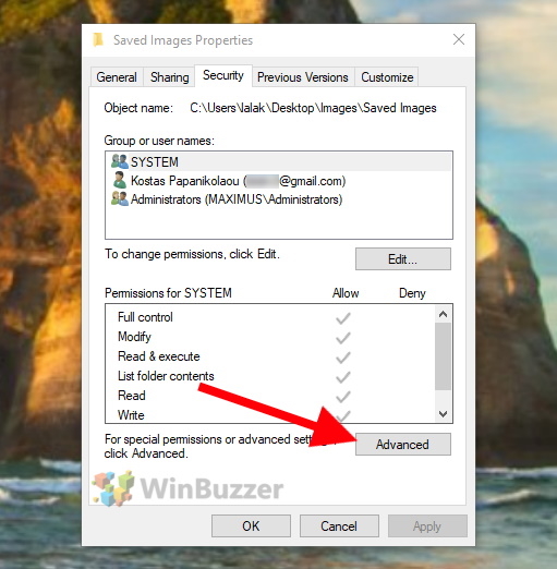 How to Take Ownership of Folders or Files and Change Permissions in
