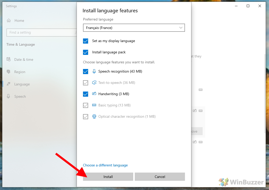 Windows 10 How To Change Display Language Or Keyboard Language winbuzzer
