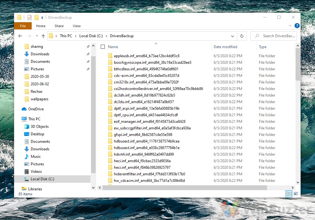 How To Backup Drivers In Windows 10 And Restore Them Again winbuzzer