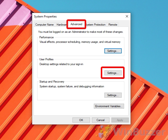 Windows 10 How To Delete A User Profile From The Registry winbuzzer
