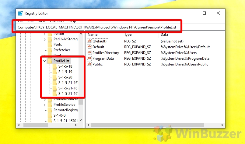 Windows 10/11: How to Delete a User Profile from Registry and