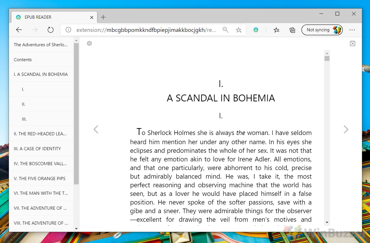 How to Open an EPUB File with Microsoft Edge or an EPUB Reader