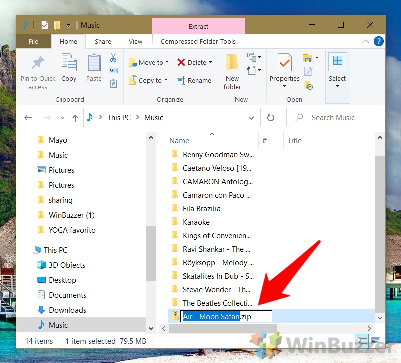 How to Zip or Unzip a File or Folder on Windows 10 WinBuzzer
