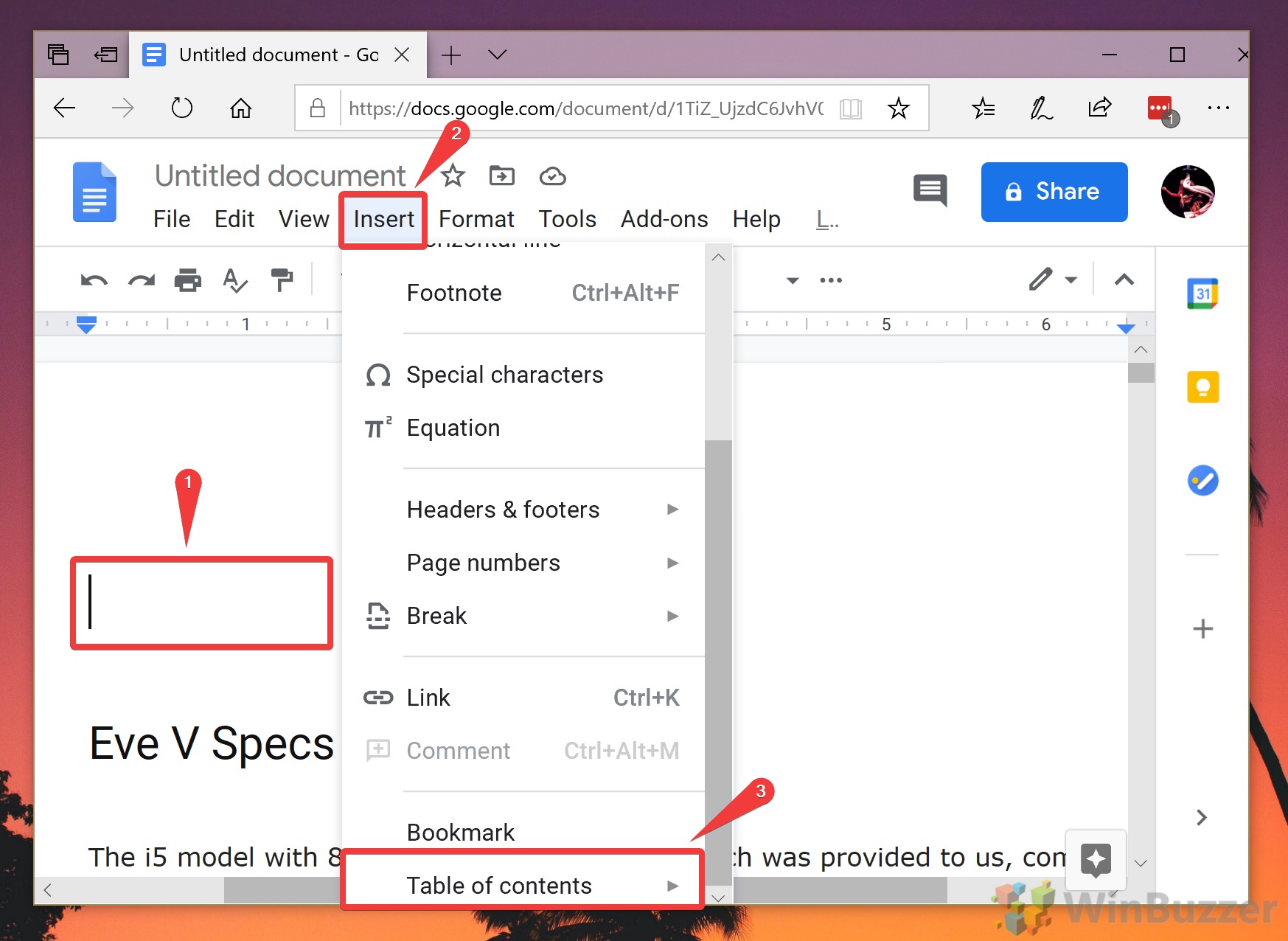 How To Add A Table Of Contents In Google Docs And Update It Afterwards