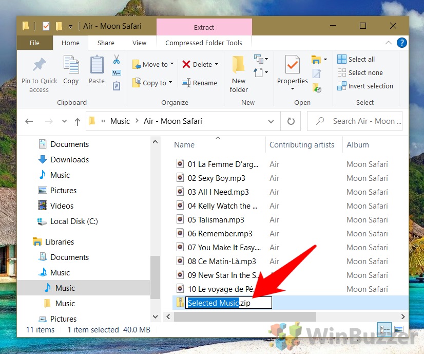 How to Zip or Unzip a File or Folder on Windows 10 WinBuzzer