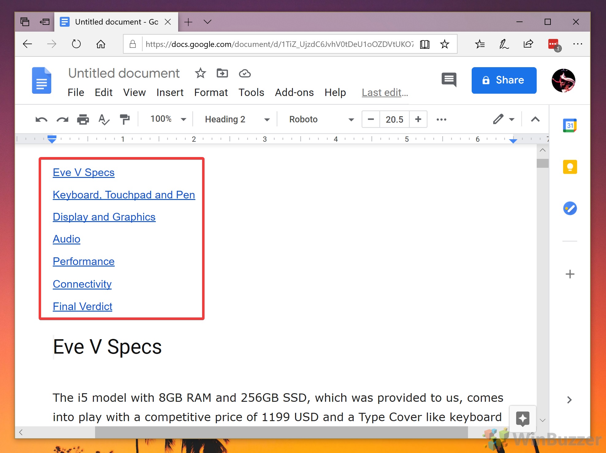 How to Add a Table of Contents in Google Docs and Update It Afterwards