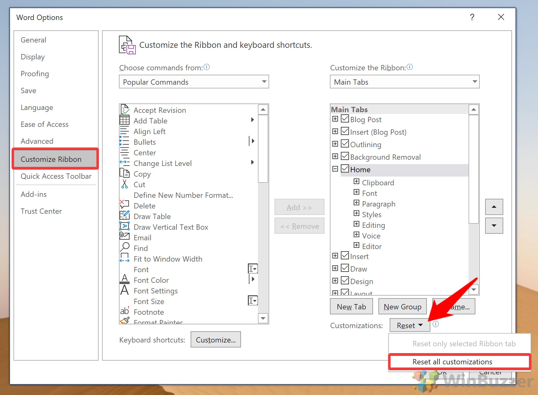 How to Customize the Ribbon in Microsoft Word (and other Office apps)