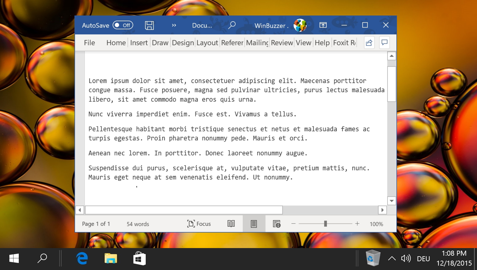 How to Generate Random Text and Lorem Ipsum in Microsoft Word