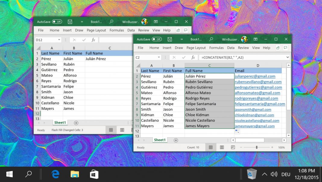How to Combine Text Cells in Excel with the Concatenate Formula WinBuzzer